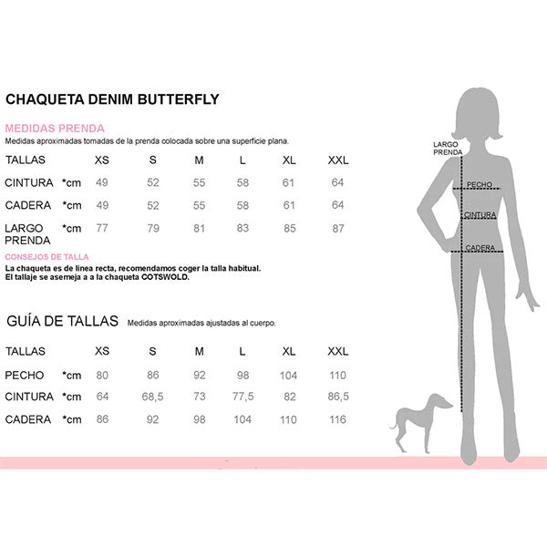 CHAQUETA BUTTERFLY