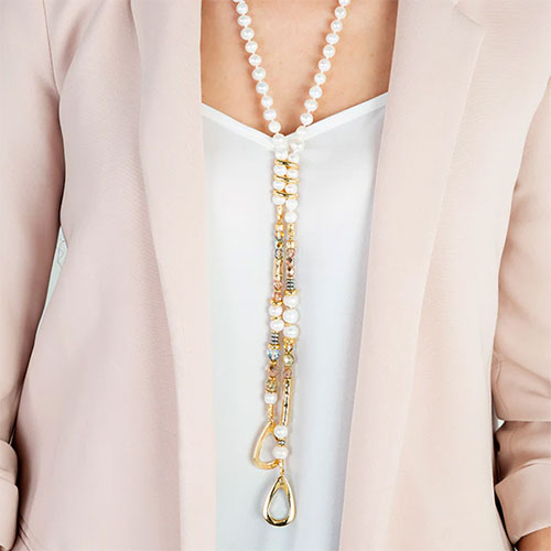 COLLAR DE PERLA MODERNO BLUME