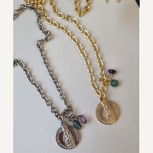 COLLAR CADENA A100 VIRGEN DE MERITXELL