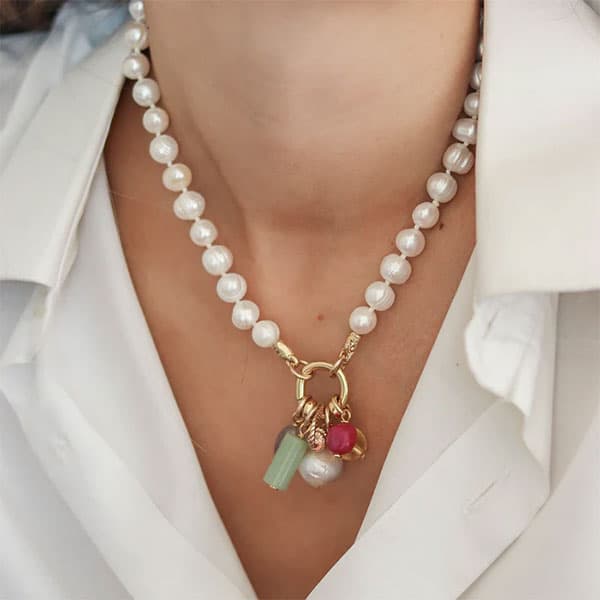 COLLAR ISSOA COLORS PERLA