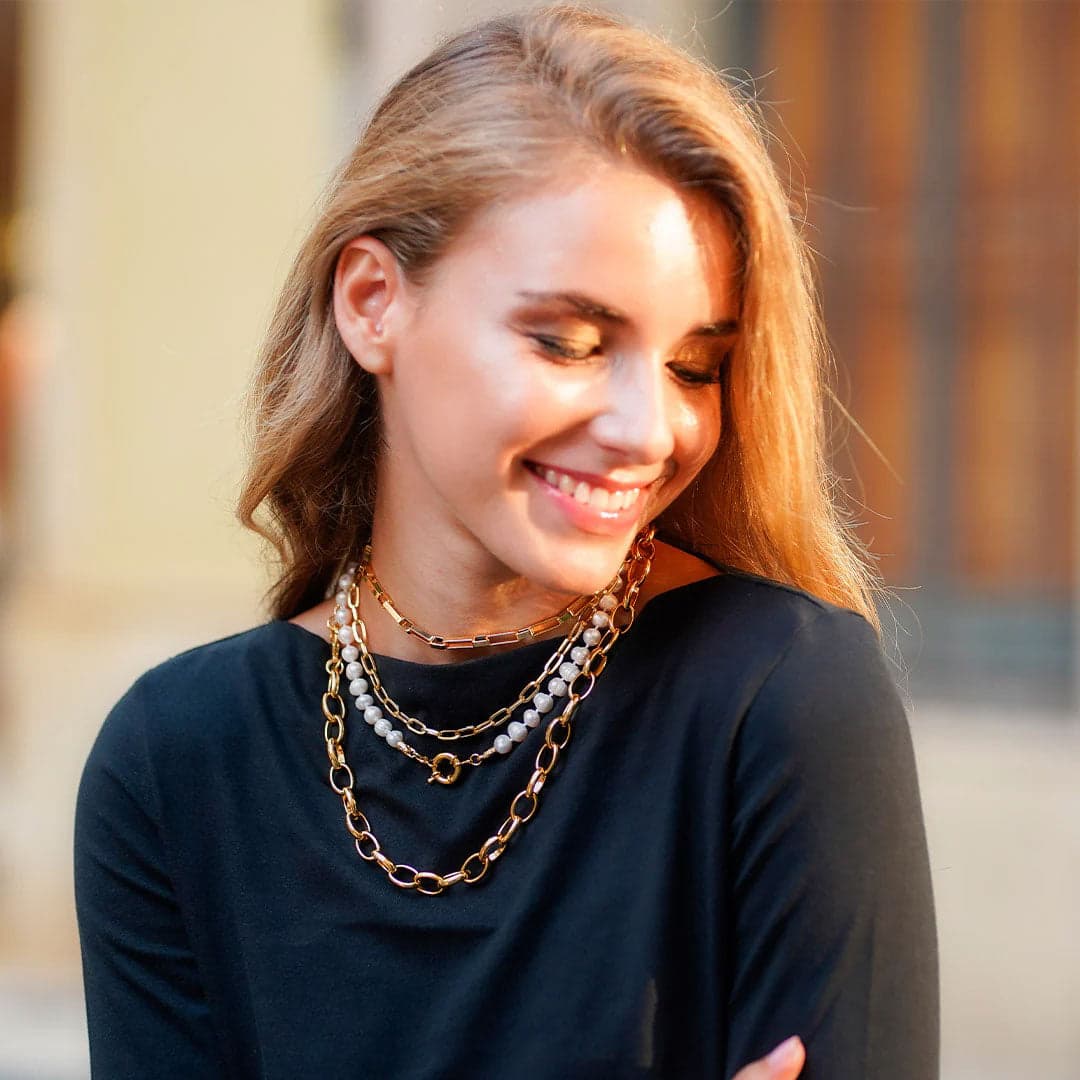 COLLAR LAYERING PERLA