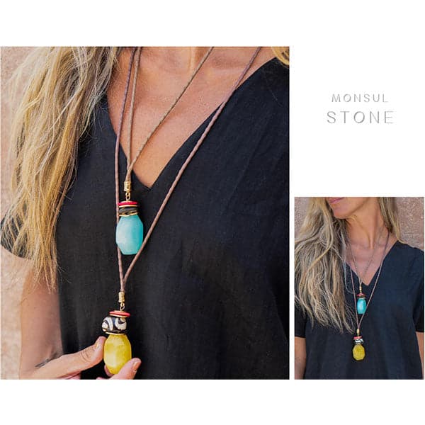 COLLAR MONSUL STONE
