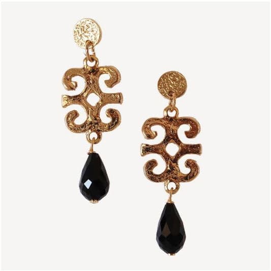 PENDIENTES RACKAE NEGRO