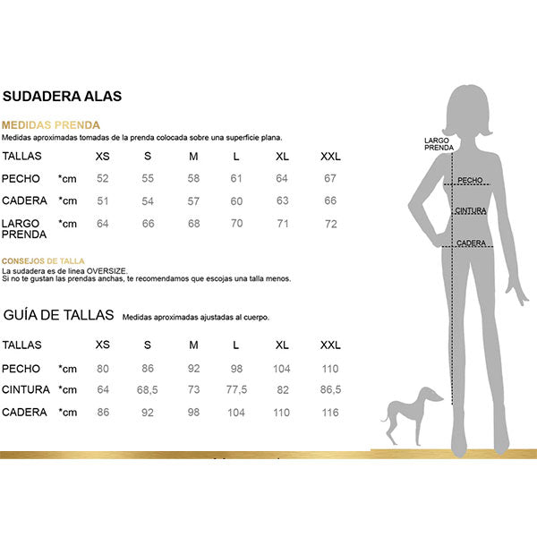 SUDADERA ALAS