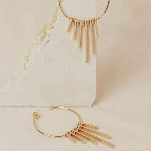 PENDIENTES ARO EMPIRE