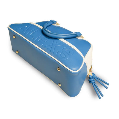 Bolso DEPORTIVO Piel Azul / Blanco