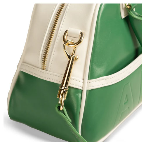 Bolso DEPORTIVO Piel Verde / Blanco
