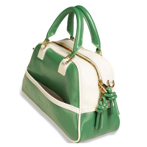 Bolso DEPORTIVO Piel Verde / Blanco
