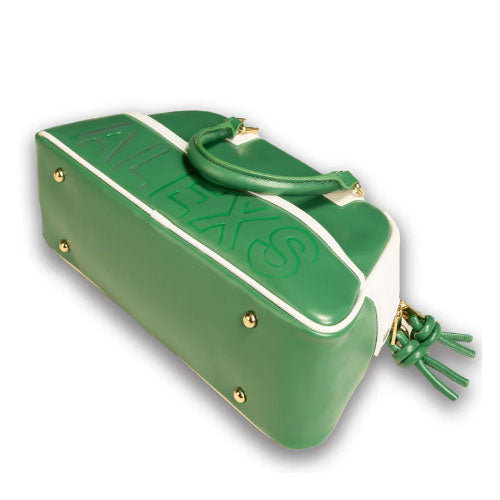 Bolso DEPORTIVO Piel Verde / Blanco