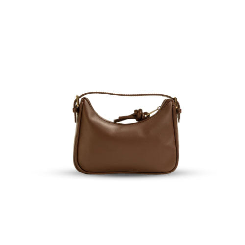 Bolso MINI Doble asa Piel chocolate
