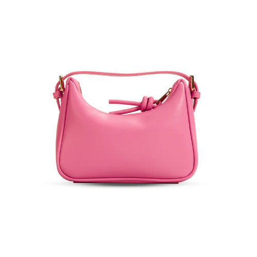 Bolso MINI Doble asa Piel rosa