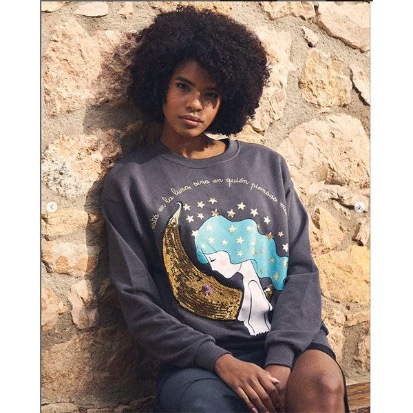 SUDADERA LUNA