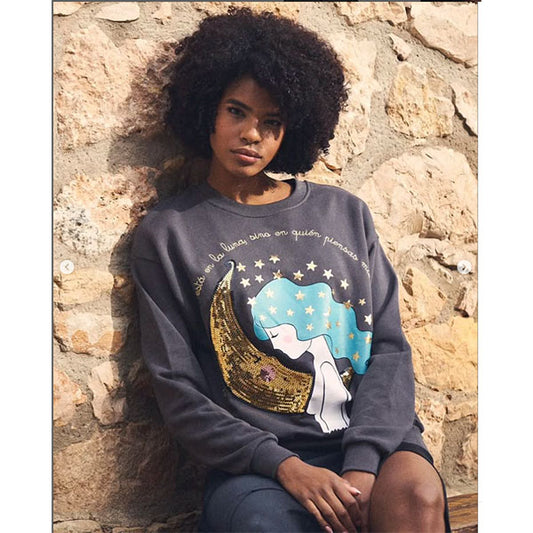 SUDADERA LUNA