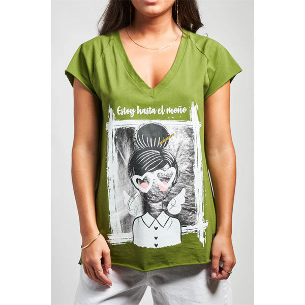 CAMISETA MOÑO