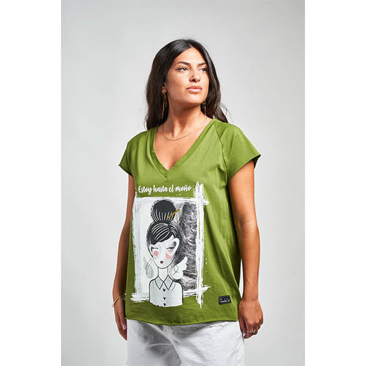 CAMISETA MOÑO