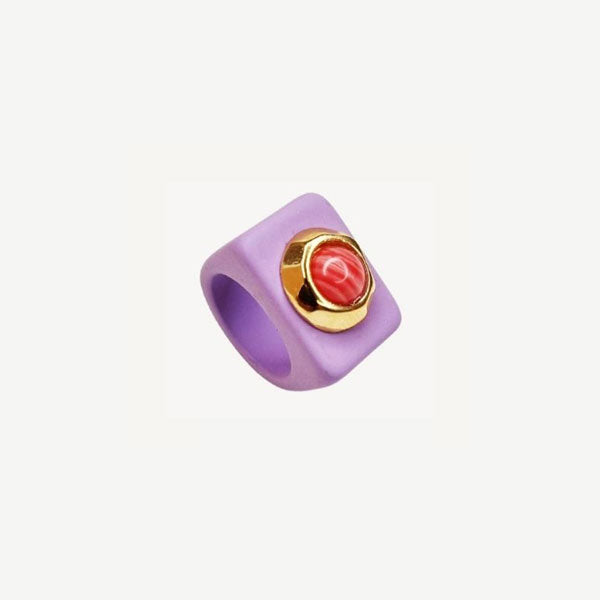 ANILLO MALVA AGATA VETADA FRESA