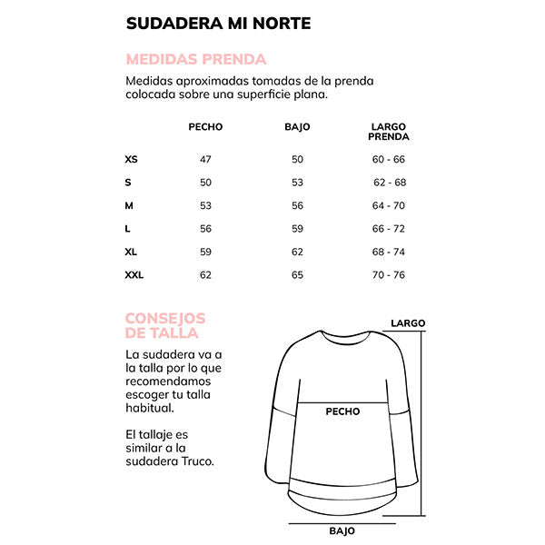 SUDADERA MI NORTE